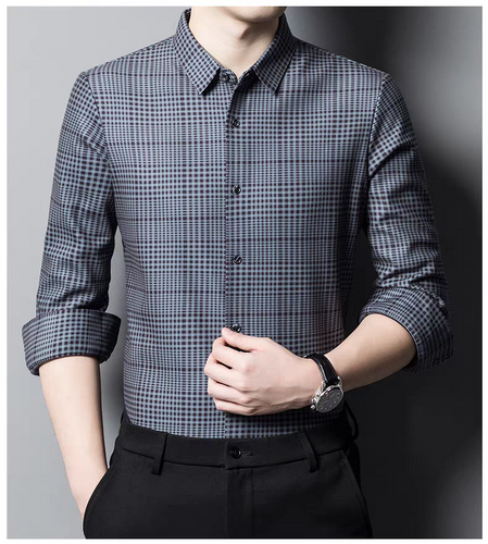 Obsidian Grid Signature Shirt